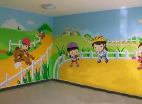  商城幼儿园墙体彩绘制作流程及注意事项