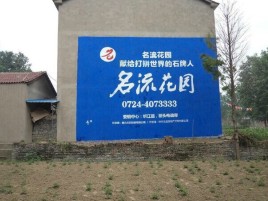  商城农村墙体广告的长尾效应