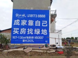  商城墙体广告位置选择重要性