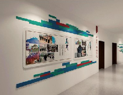  商城企业文化墙用什么材料好？